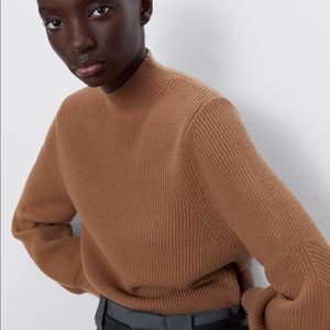Zara Mock Neck Sweater